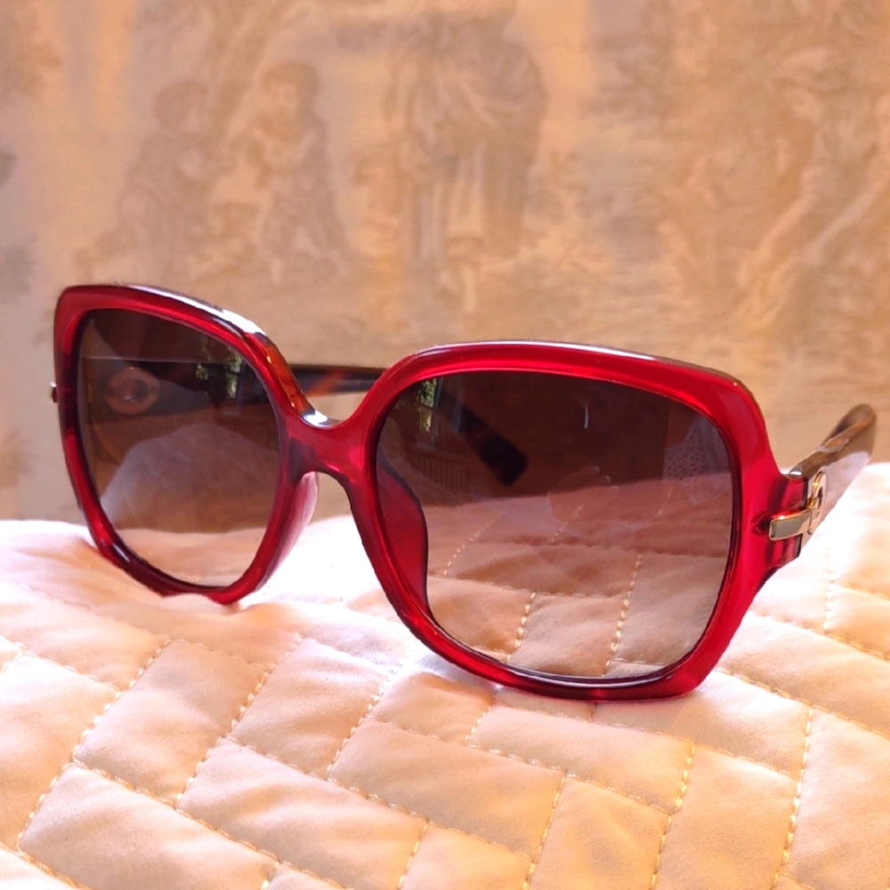 DIOR Dark Red Sunglasses